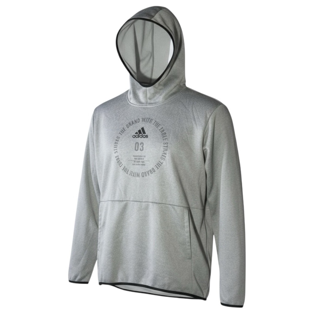 ⚡ ADIDAS Team Issue Hoodie‎ | ClimaWarm Pullover | Men’s L Gray 🔥